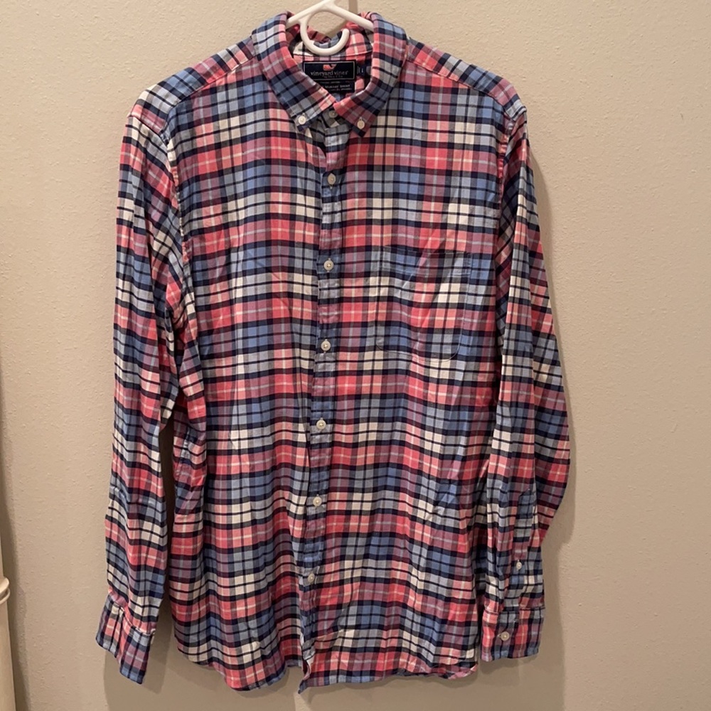 Vineyard vines long sleeve button down size large